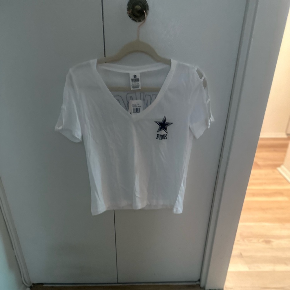 White cowboys shirt